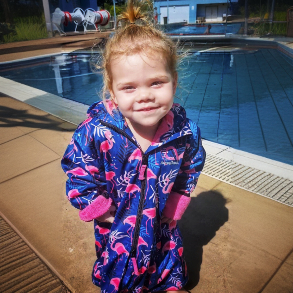 Child swim parka clearance