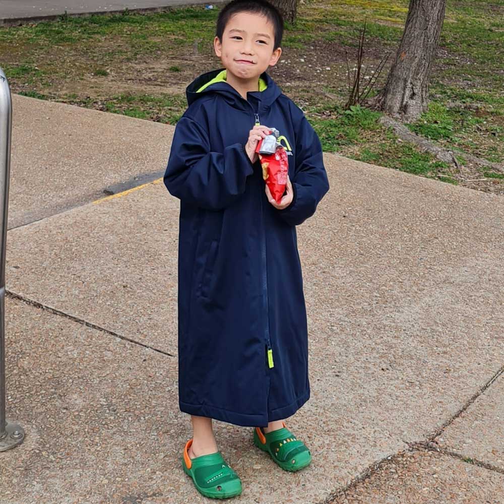Swim Parka Adults | Unisex | Extra long Cotton Towel Lining
